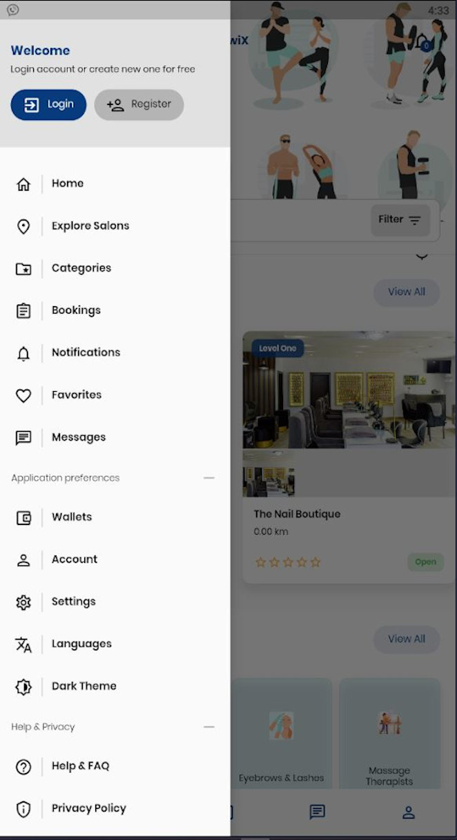Nigeria best booking beauty salon barbershop spa apps